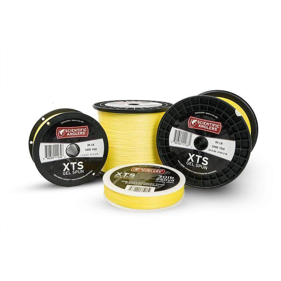 Scientific Anglers XTS Gel Spun Fly Line Backing in Yellow